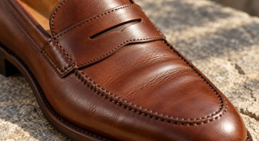 What Makes Smooth Full-Grain Calfskin the Benchmark Loafer Material
