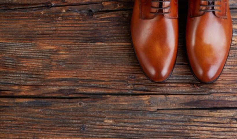 Leather Dress Shoes With Arch Support For Men
