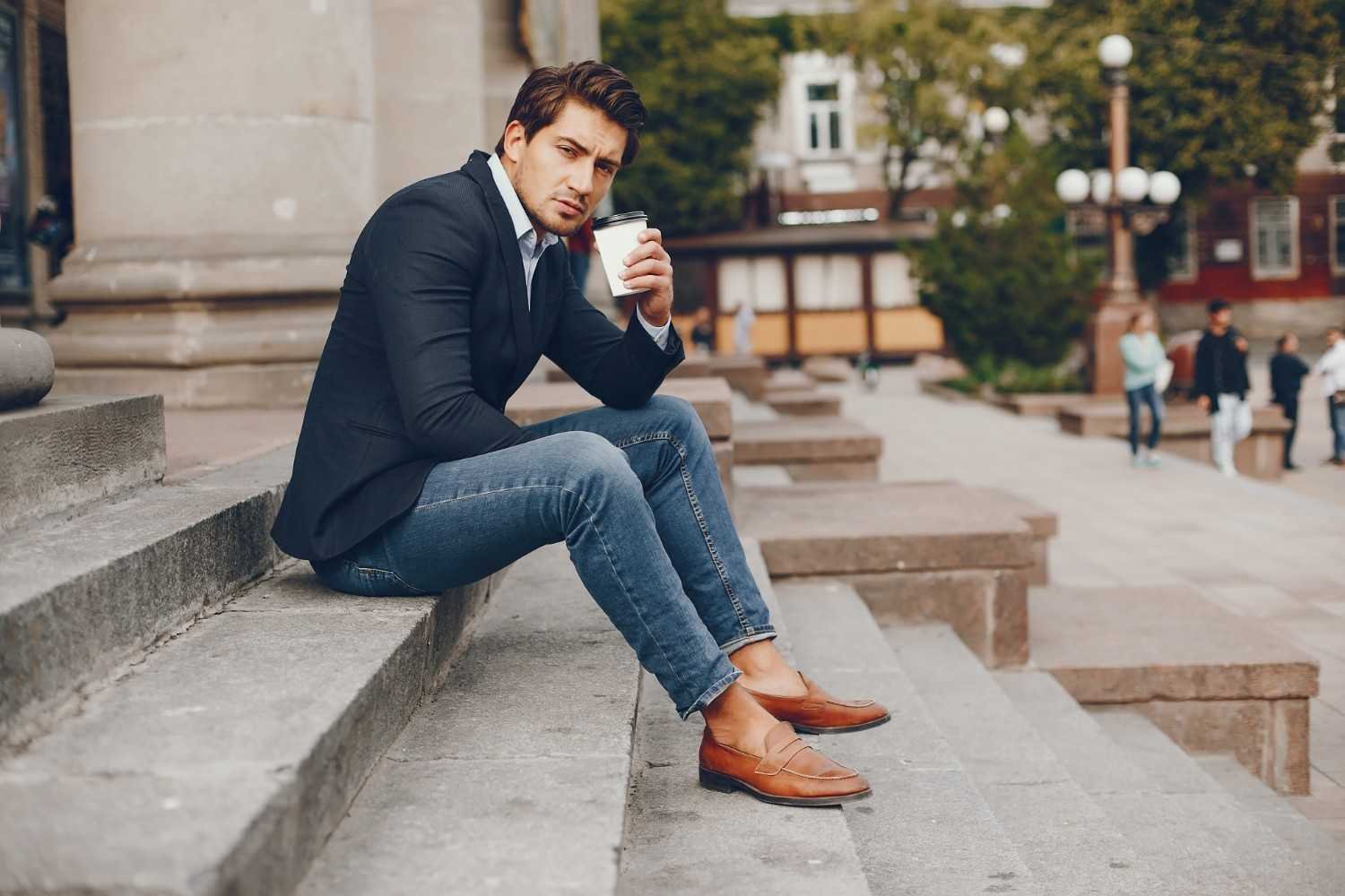 Should You Cuff Jeans With Wingtip Shoes?