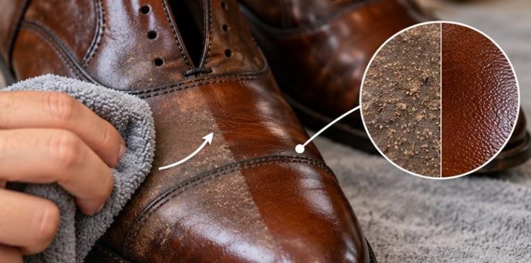 A Leather-Safe Sanitizing Process