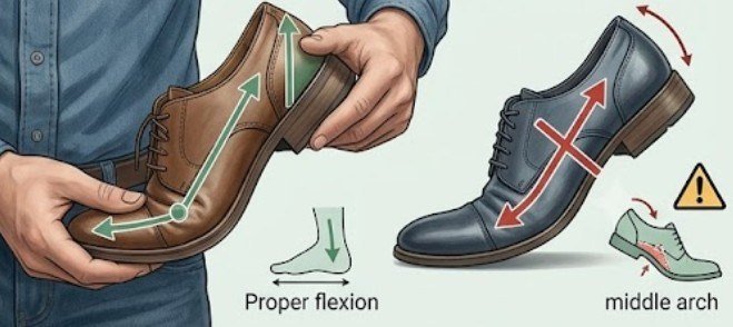 Flex the Shoe in the Right Place