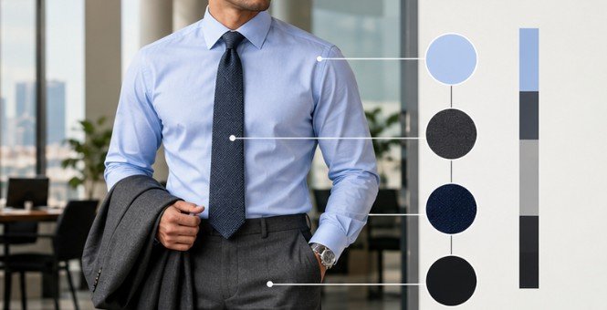 Formal Dress for Men Colour Combination for Office A Smarter Color System