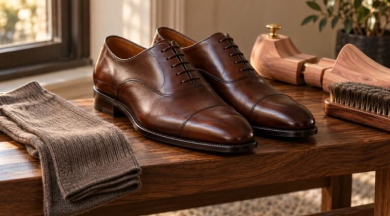 How to Break In Stiff Calfskin Leather Dress Shoes Without Blisters