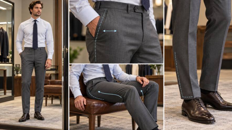 Rise Can Make or Break Dress Pants