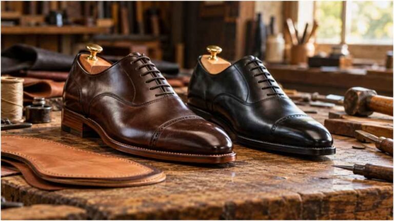 Hand Welted Bespoke Leather Dress Shoes vs Factory Made: Inside the Bench Teardown
